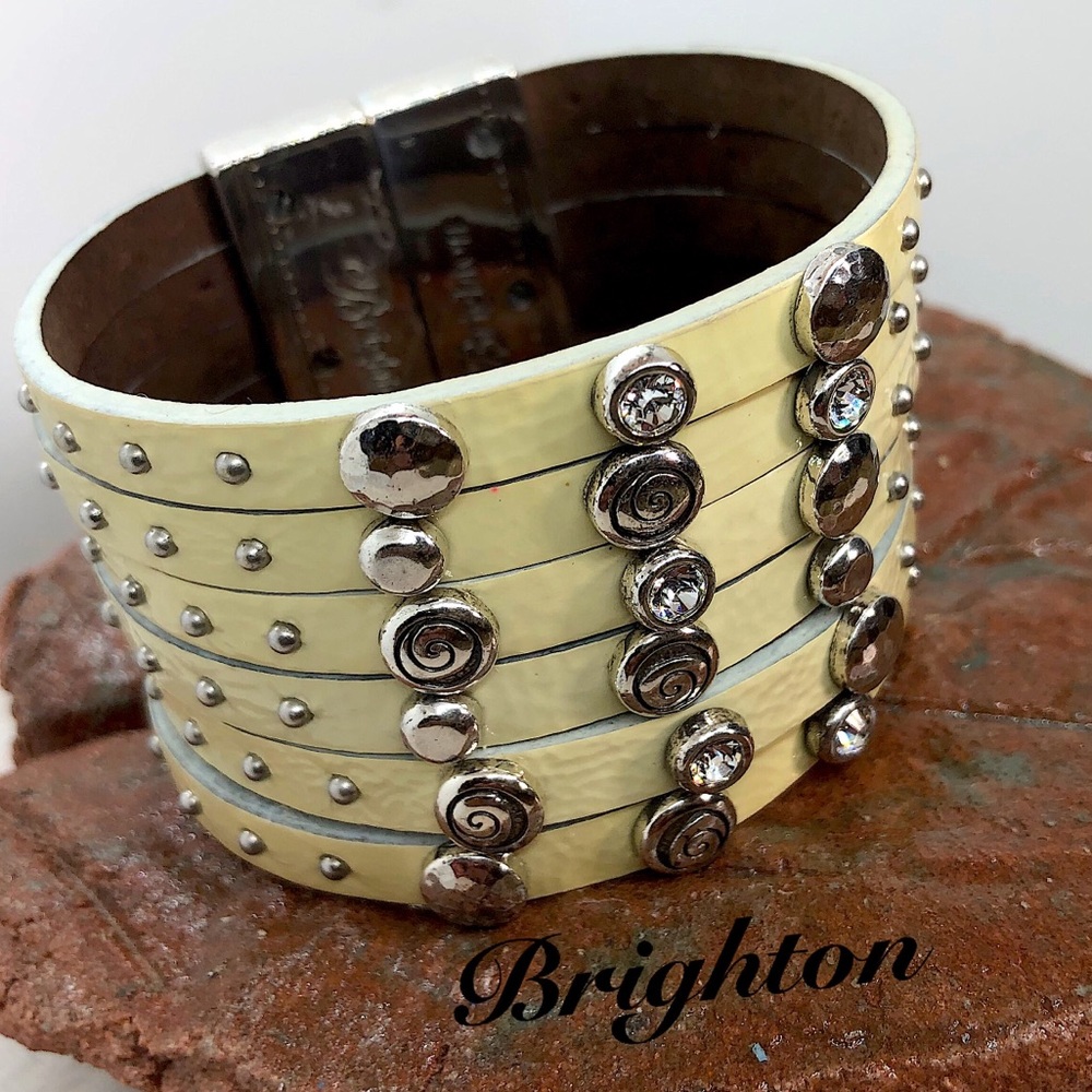 Vintage Brighton Leather Bracelet